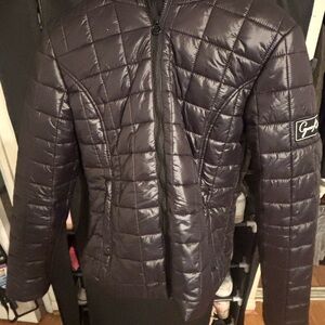 Women's Black Quilted Jacket